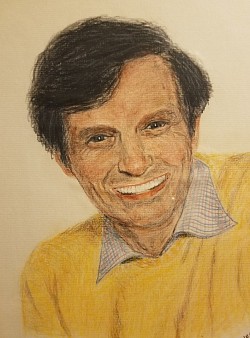 Alan Alda - colored pencil 